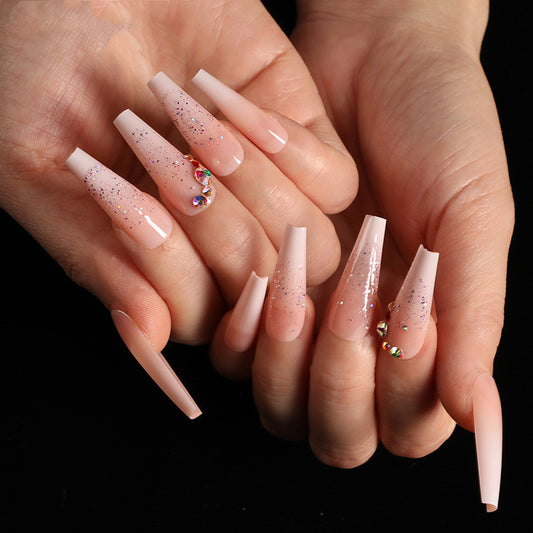 Glitter Fake Nails