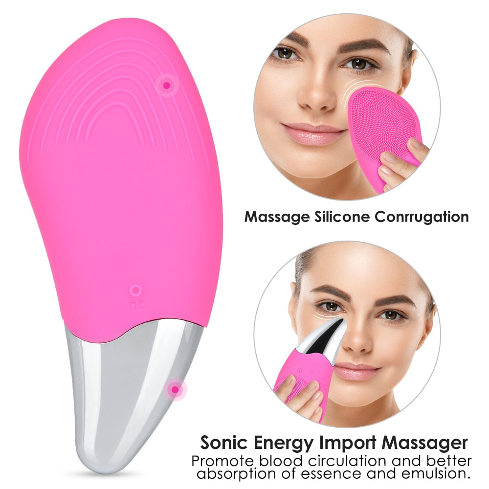 Brush Face Massager